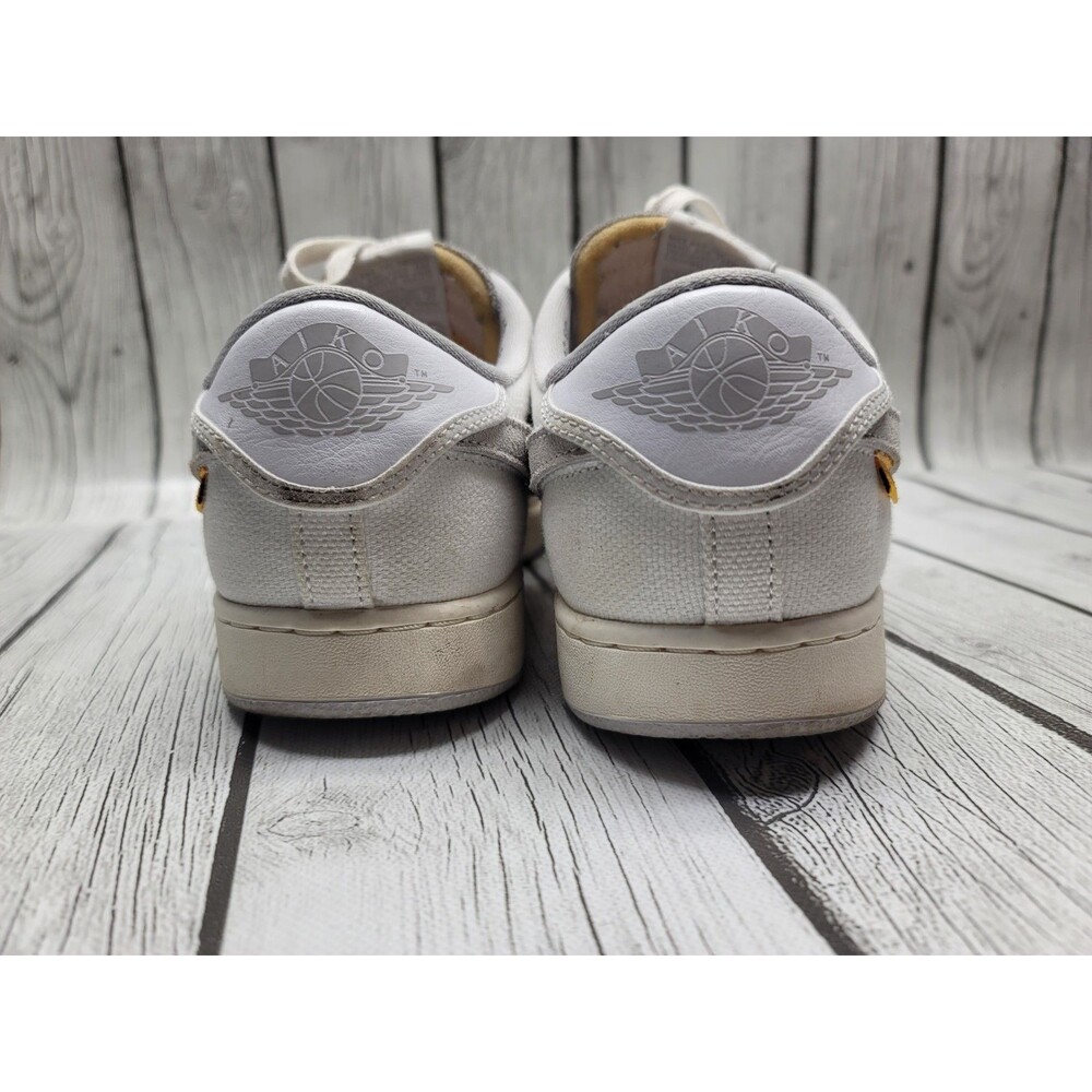 Air Jordan 1 Low AJKO x Union La Sneakers Men's 10.5 White Gray DO8912-101 - Picture 7 of 12